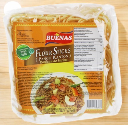 Buenas Pancit Canton Yellow 227g