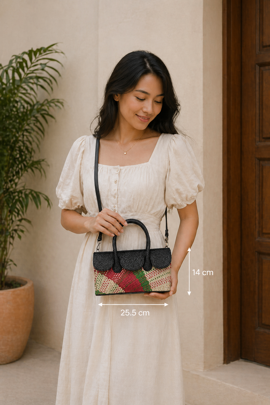 Pandan long Berkin small Slingbag