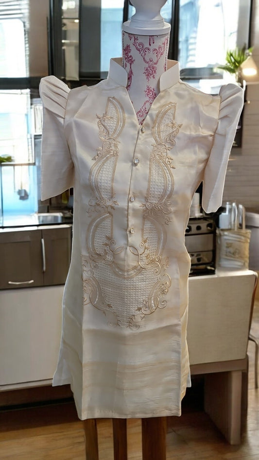 Filipiniana Dress embroidered M