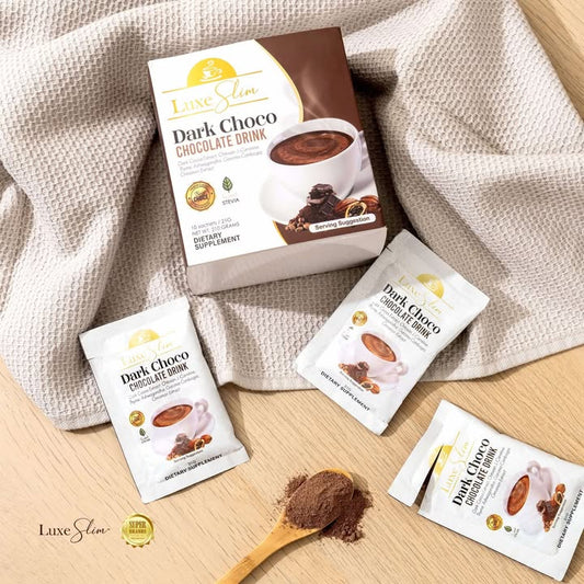 Luxe Slim Dark Choco Chocolate Drink 10x21g !!!PREORDER!!!