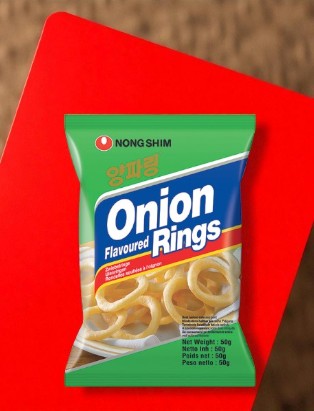 Flavoured Onion Rings 50g