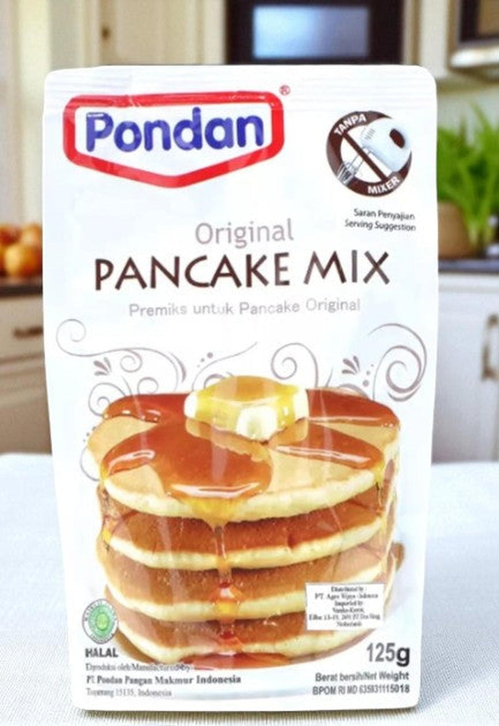 Pondan Pancake Mix 125g
