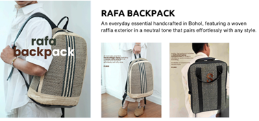 Handwoven Rafa Backpack