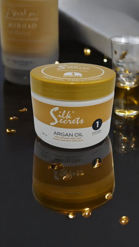 Silk Secrets 1 minute hairmask Argan Oil 350g