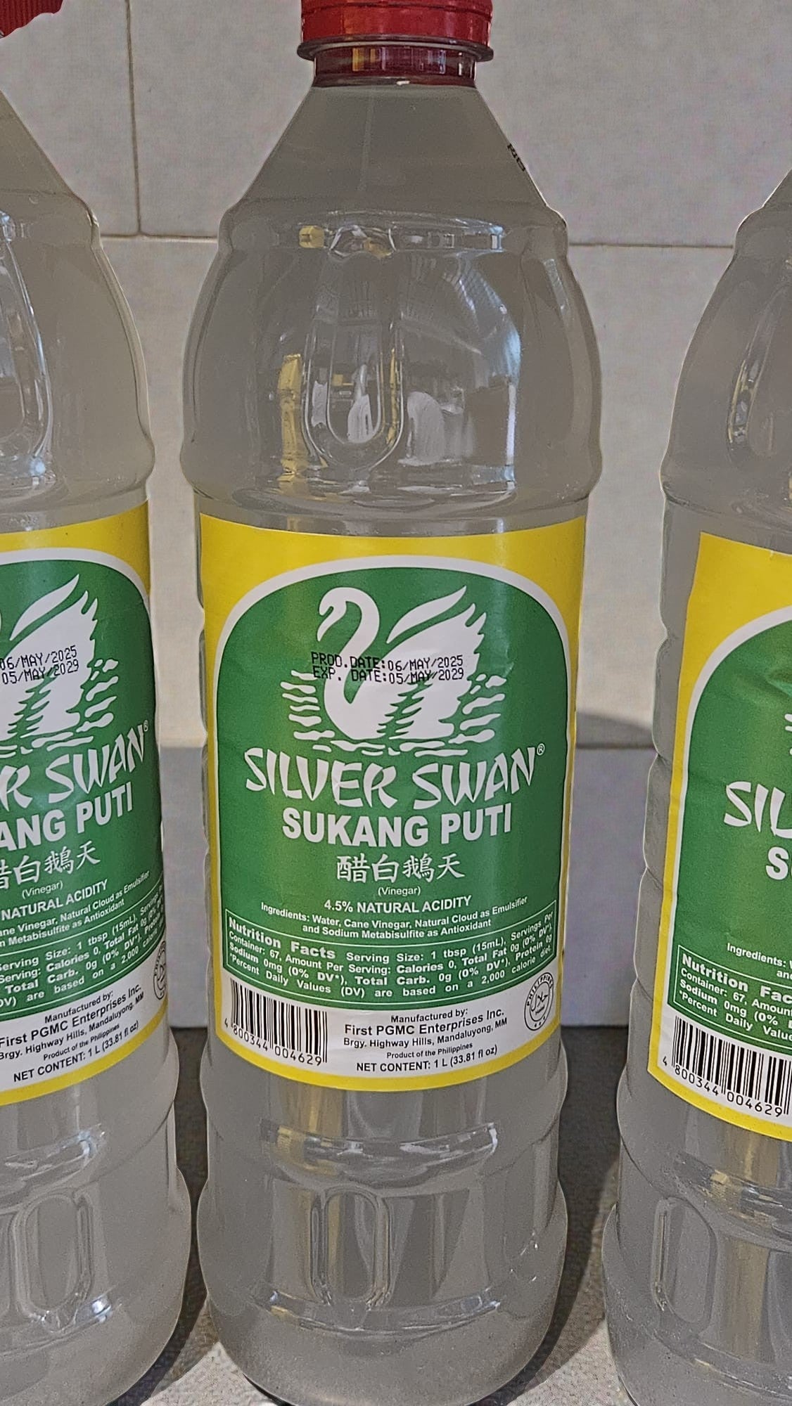 Silver Swan Sukang Puti/white Vinegar 1l