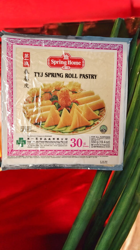 Spring Home Spring Roll Warapper 250mm 30 sheets per pack