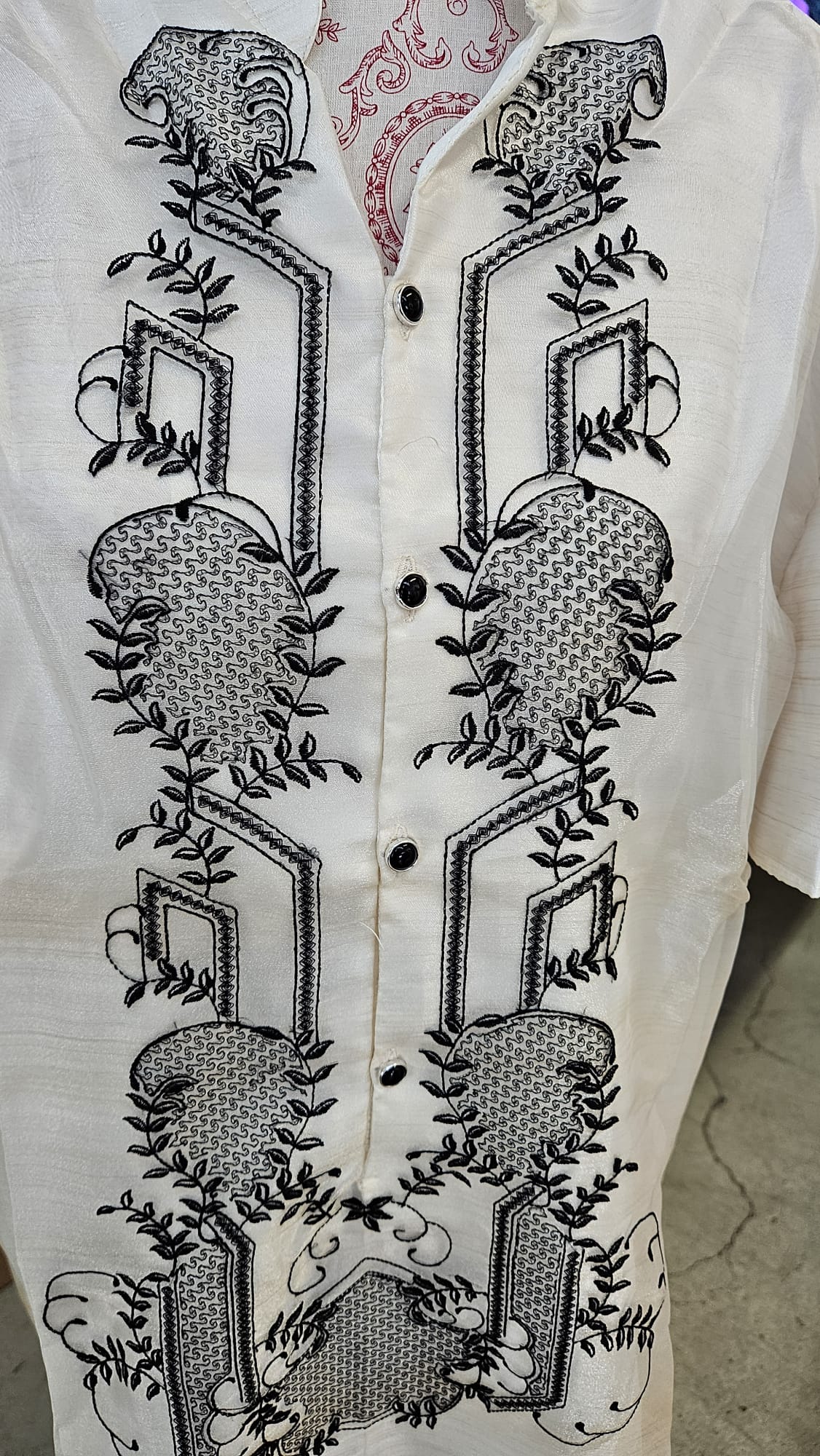 Filipiniana Dress embroidered 3XL