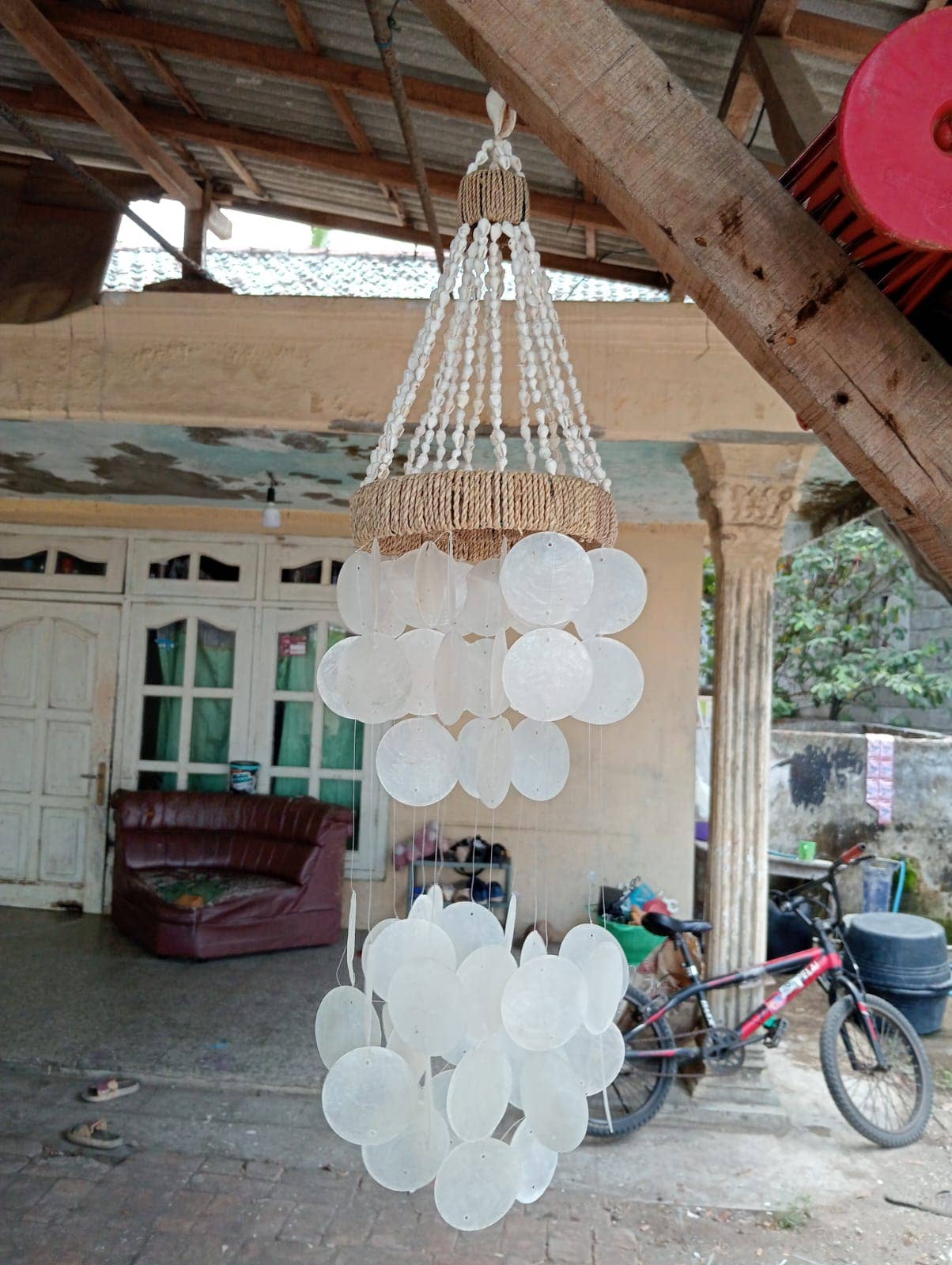 Capiz Lamp