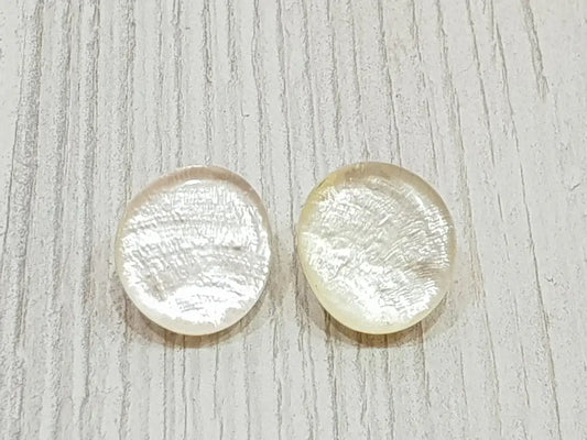 Capiz-Muschel Ohrclip 25mm / CE-0007