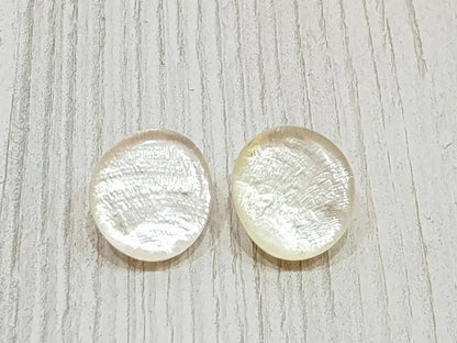 Capiz-Muschel Ohrclip 25mm / CE-0007