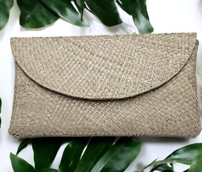 Pandan Envelope Clutch/Slingbag