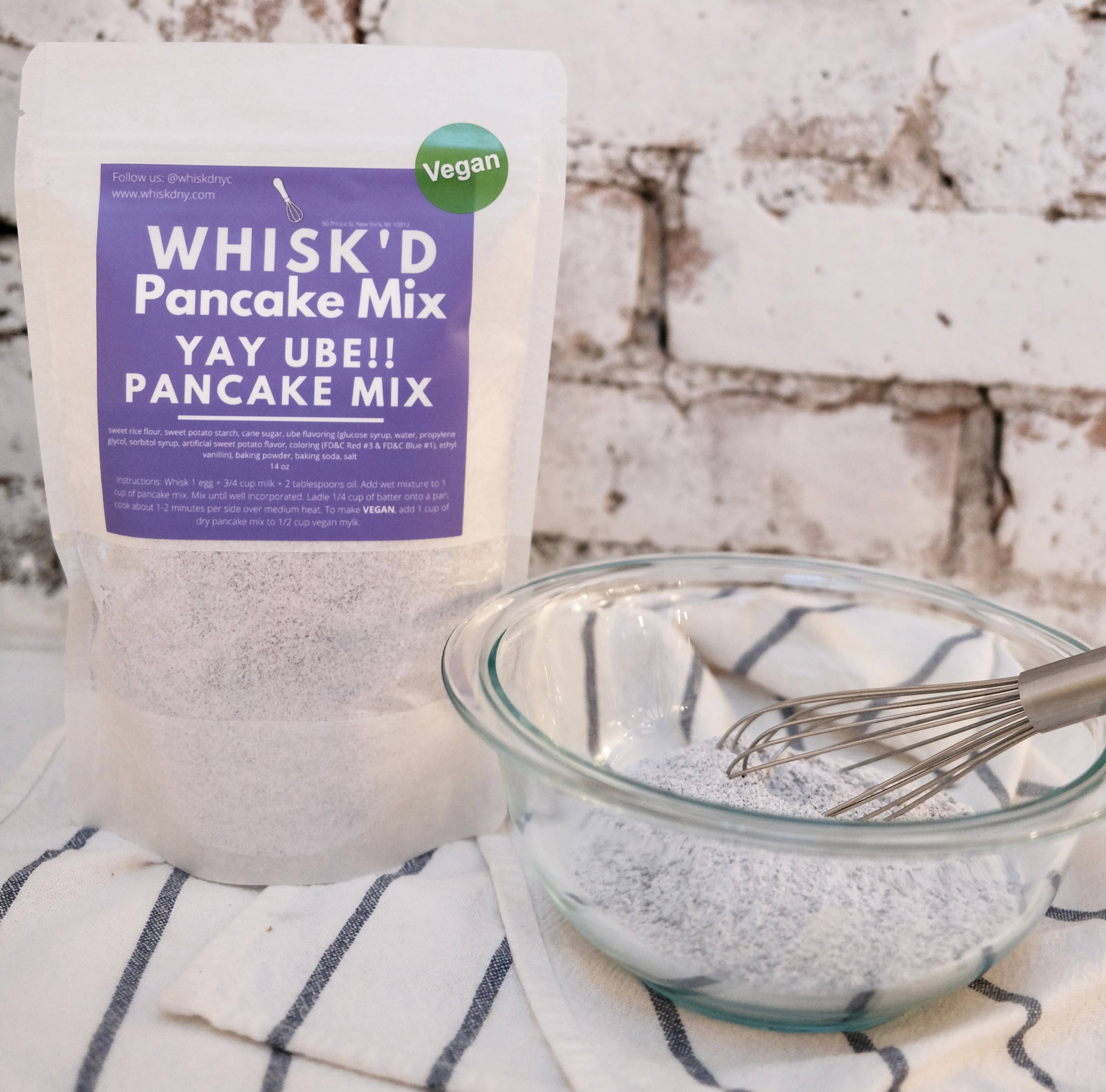 Vegan Ube Pancake Mix