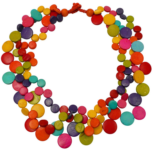 Necklace rainbow