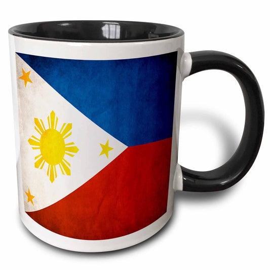 Zweifarbige schwarze Tasse Philippines