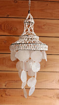 Capiz and Shell Lantern