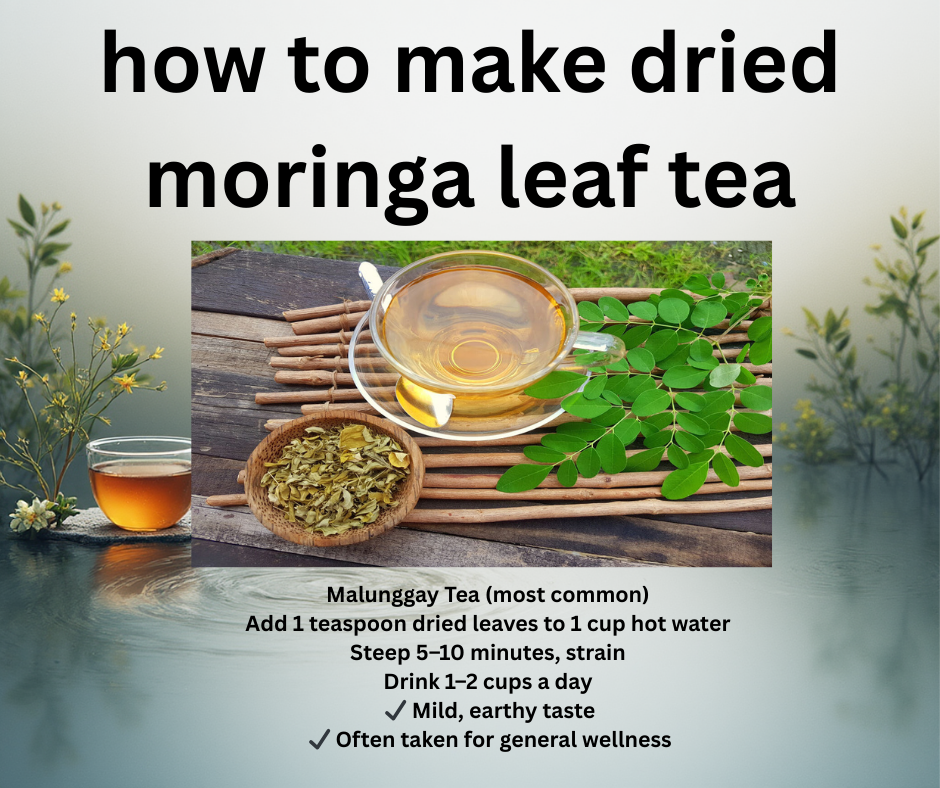 Dried Horseradish leaves / Malunggay 15g