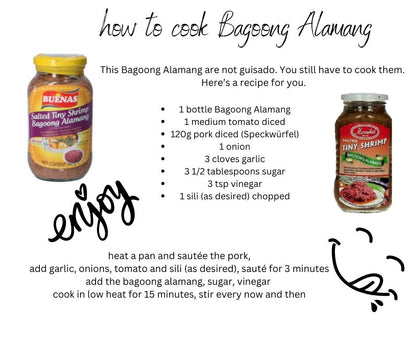 Buenas Bagoong Alamang 340g