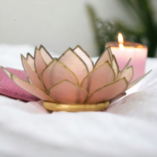 Natural Capiz tealight big 13cm
