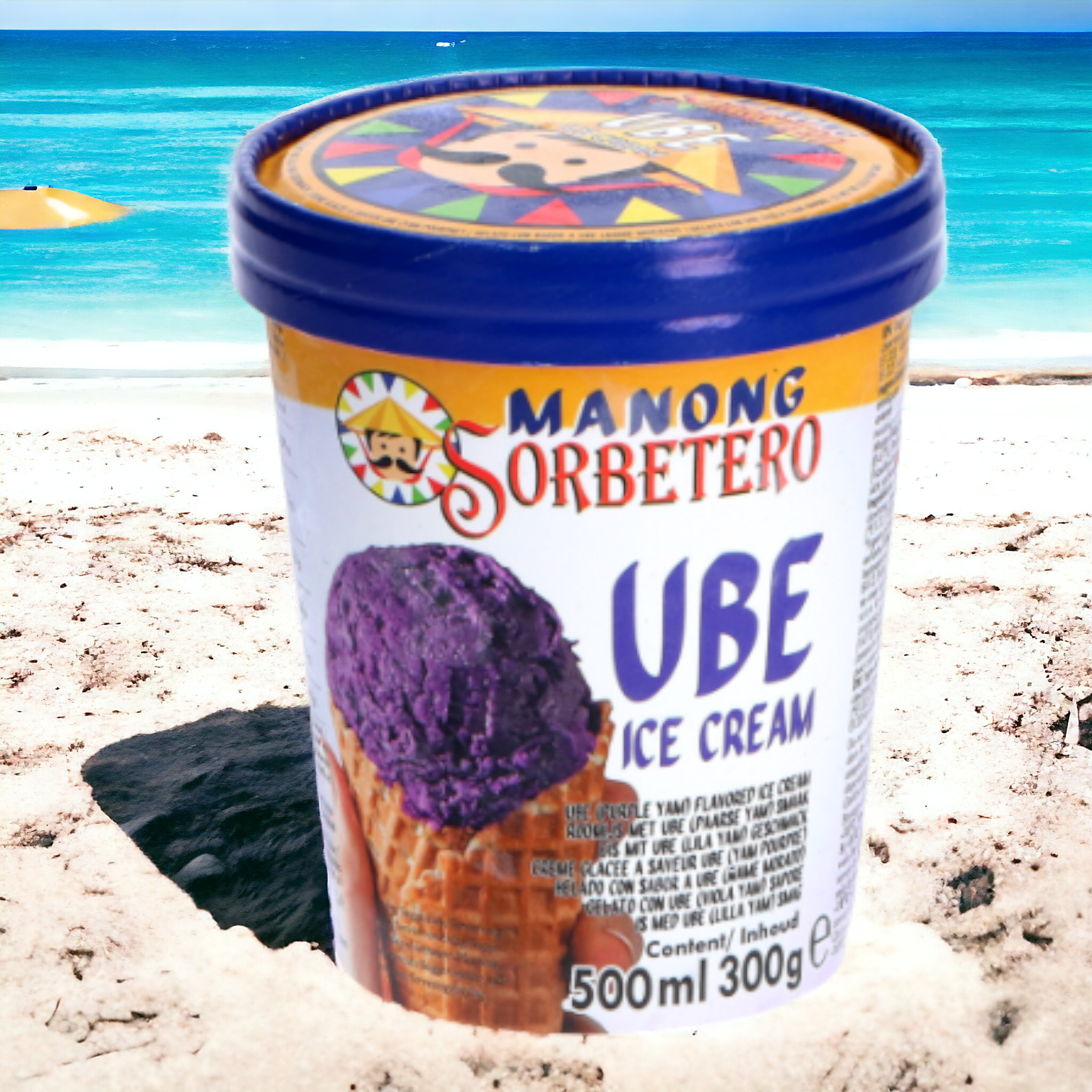 Frozen Manong Sorbetero Ube Ice Cream 500ml ***PICK UP ONLY***