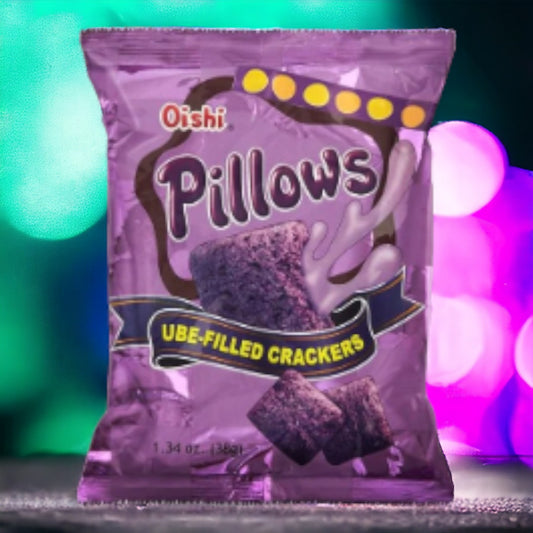 Pillows Ube filled crackers 38g