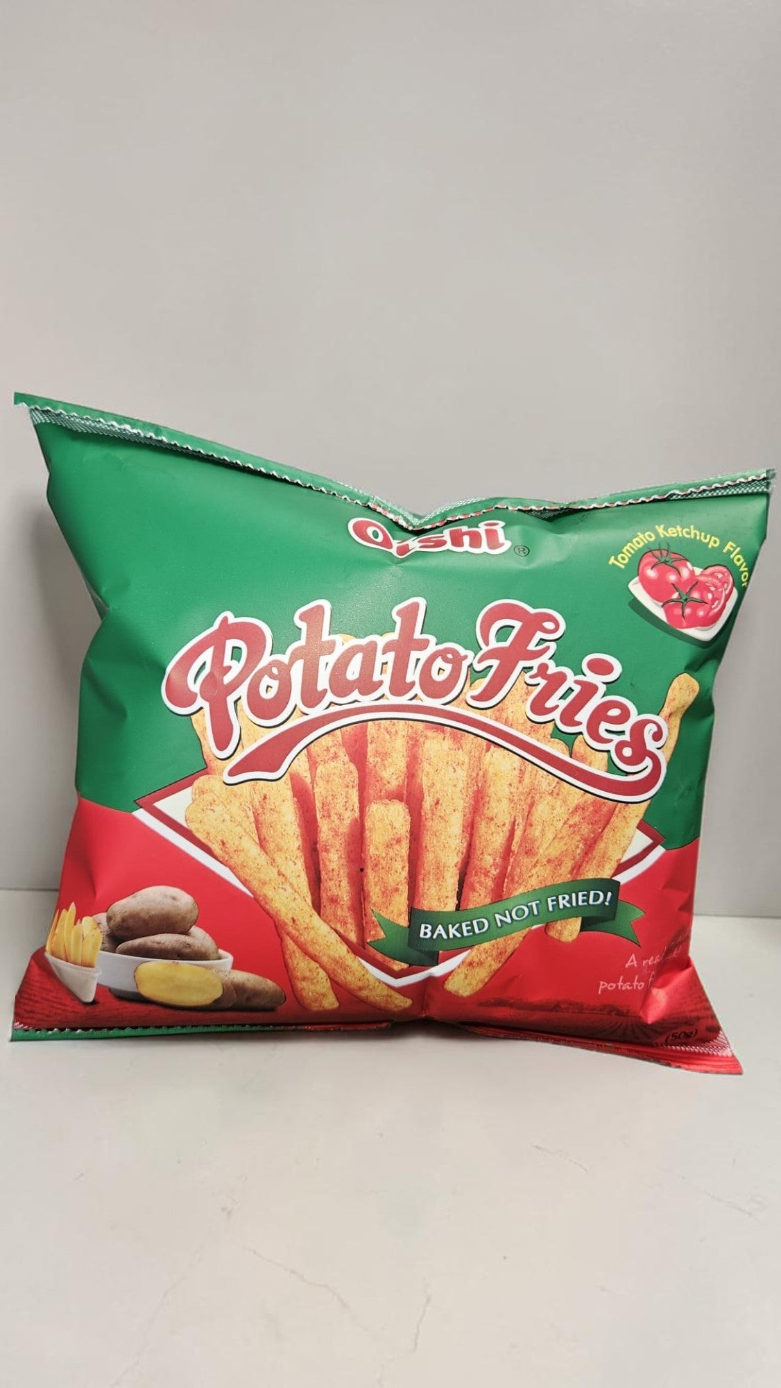 Oishi Potato Fries Tomato Ketchup Flavor 50g