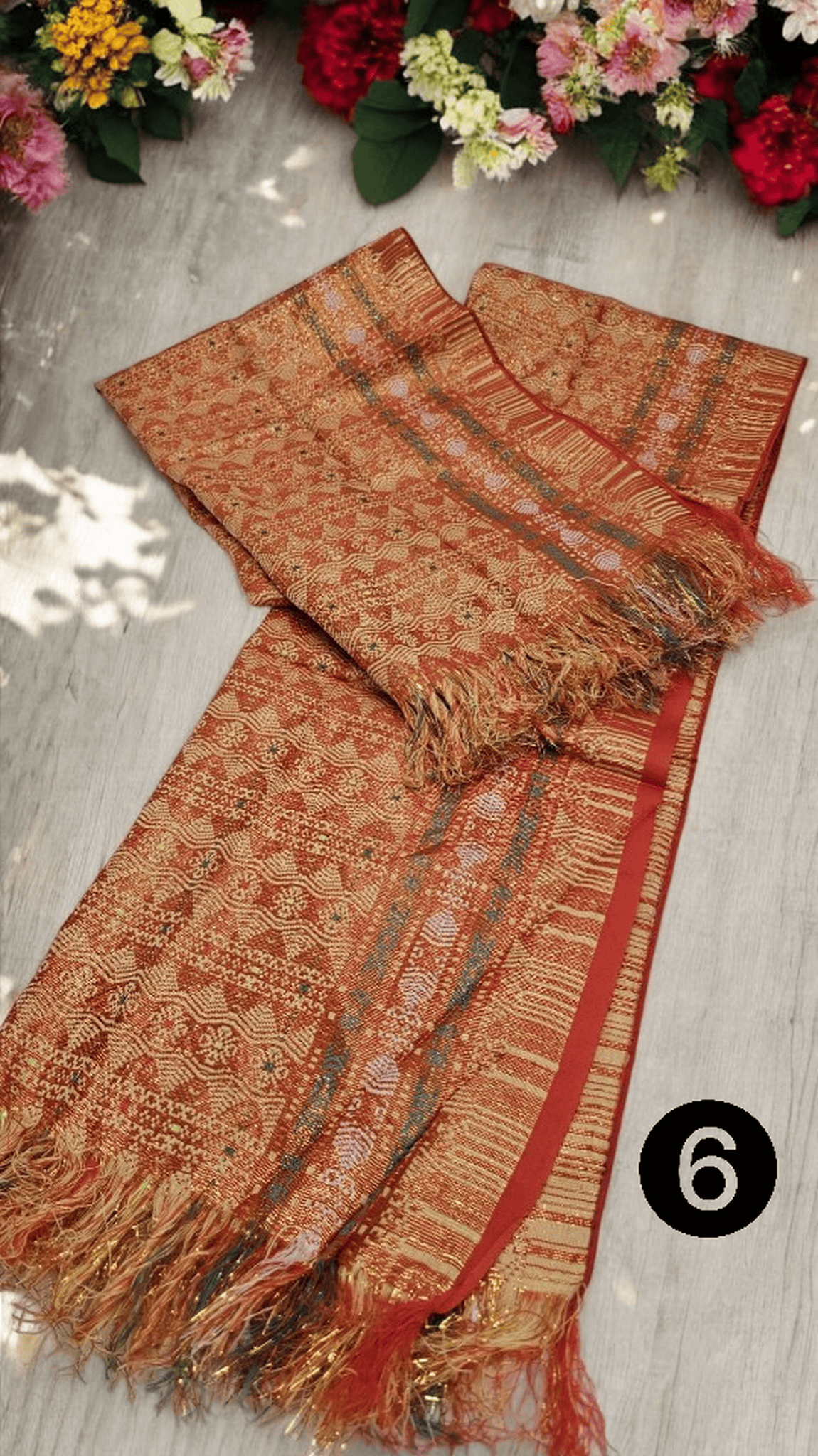 Philippine handwoven scarf diff colors
