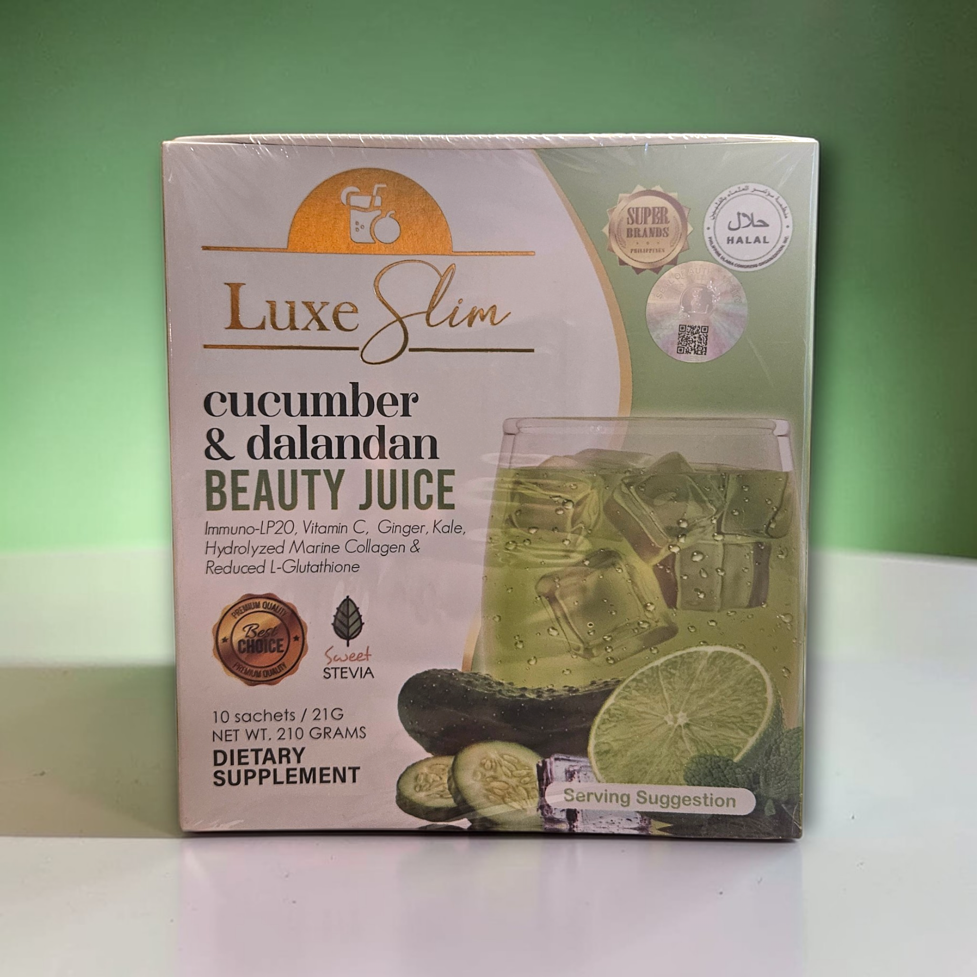 Luxe Slim cucumber & dalandan Beauty Juice