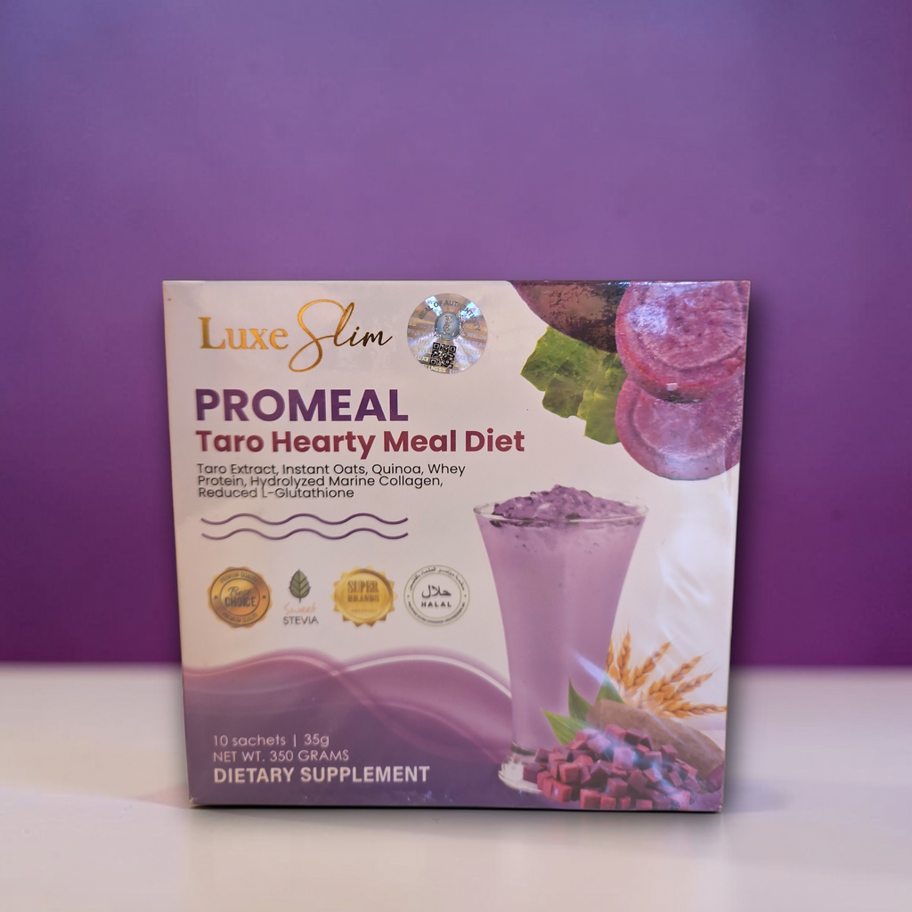 Luxe Slim Promeal Taro Hearty Meal Diet 10 x 35g !!!PREORDER!!!