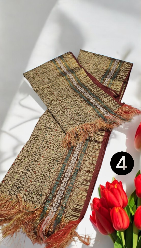 Philippine handwoven scarf diff colors