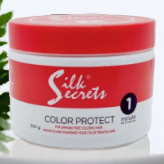 Silk Secrets 1 minute hairmask Color Protect 350g