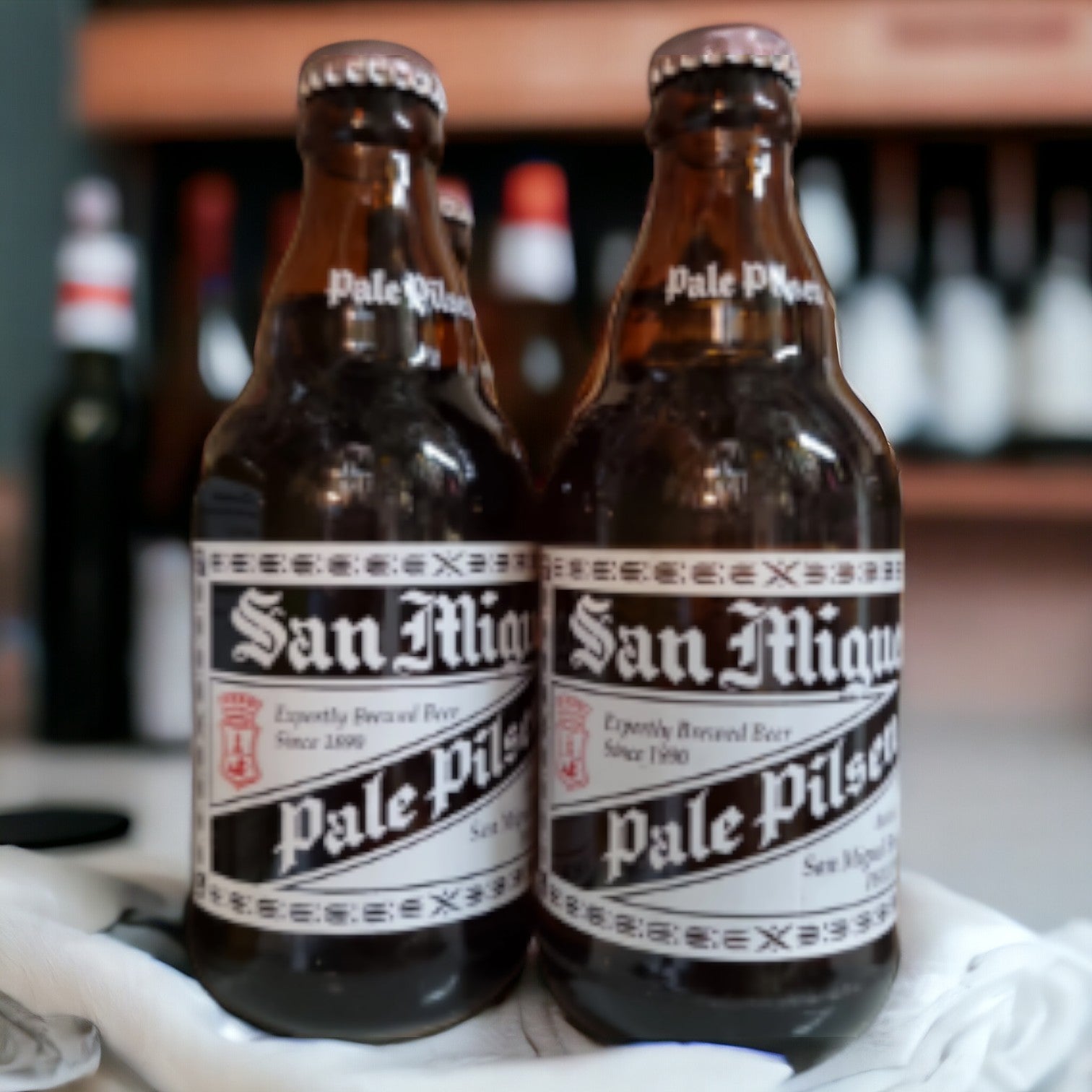 San Miguel Pilsen Flasche 320ml