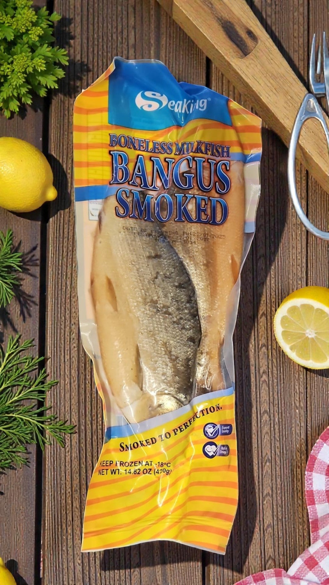 smoked boneless Bangus 420g ***PICK UP ONLY***
