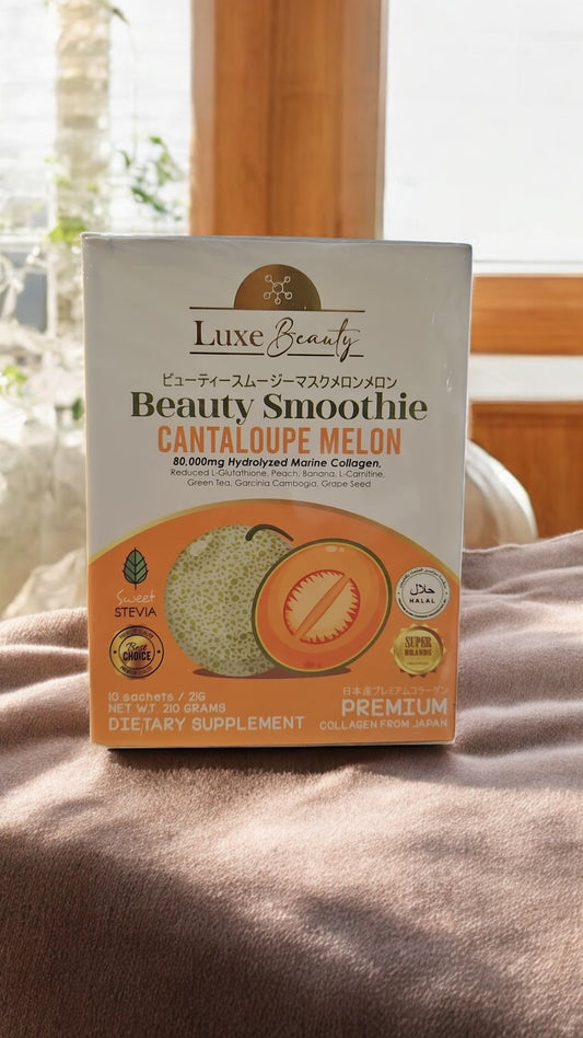 Luxe Beauty Beauty Smoothie Cantaloupe Melon 10x21g