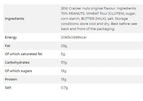 Nagaraya Cracker Nuts Original 160g