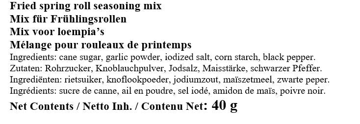 Lumpiang Shanghai Mix/ Spring Roll Mix 40g