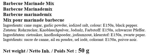 Mama Sitas BBQ Marinadenmischung 50g