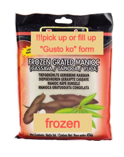 frozen grated Cassava 454g