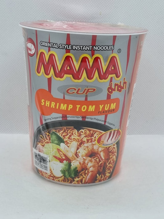 Mama Tom Yum Cup Noodles Shrimp Flavor 70g