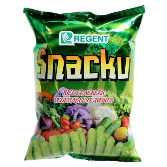 Snacku Rice Crackers vegetable flavored 60g